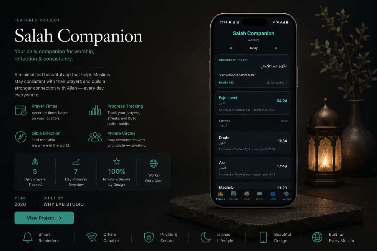 Salah Companion — Mobile Companion App